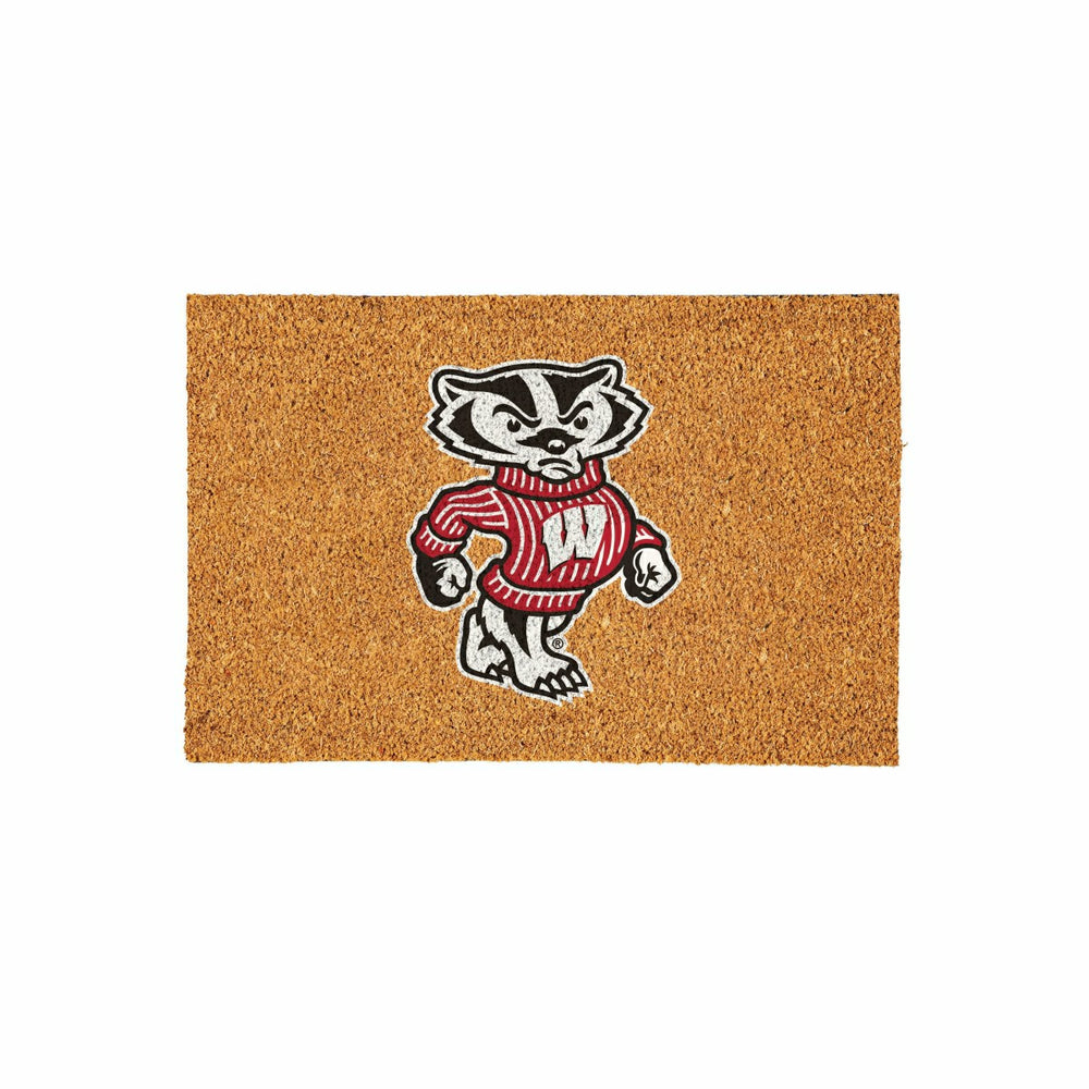 University of Wisconsin-Madison Large Full Color Coir Mat, 36"x24" - Collegiate