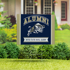 US Naval Academy Coroplast Yard Sign Alumni - Collegiate Home