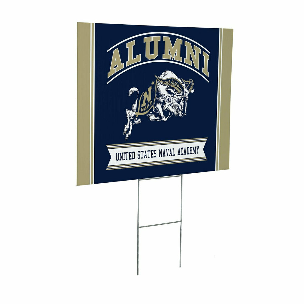 US Naval Academy Coroplast Yard Sign Alumni - Collegiate Home