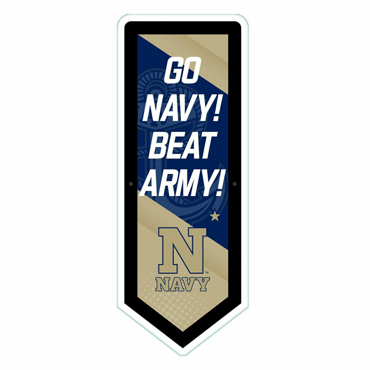 LED Wall Decor, Pennant, US Naval Academy - Collegiate Home