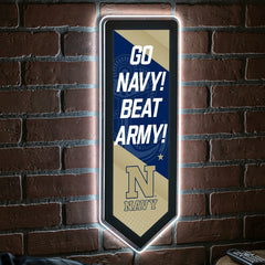 LED Wall Decor, Pennant, US Naval Academy - Collegiate Home