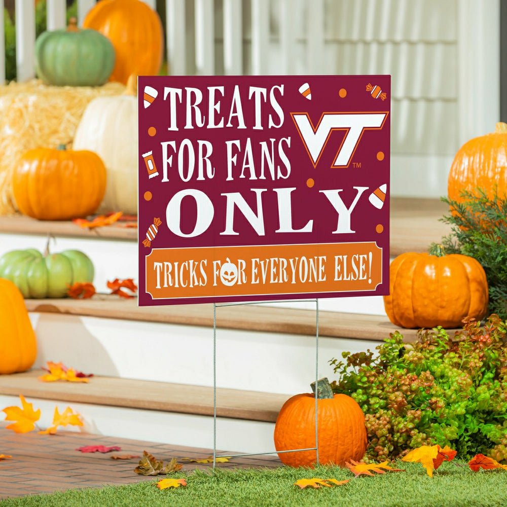 Virginia Tech Yard Sign, Halloween Treats for Fans - Collegiate Home