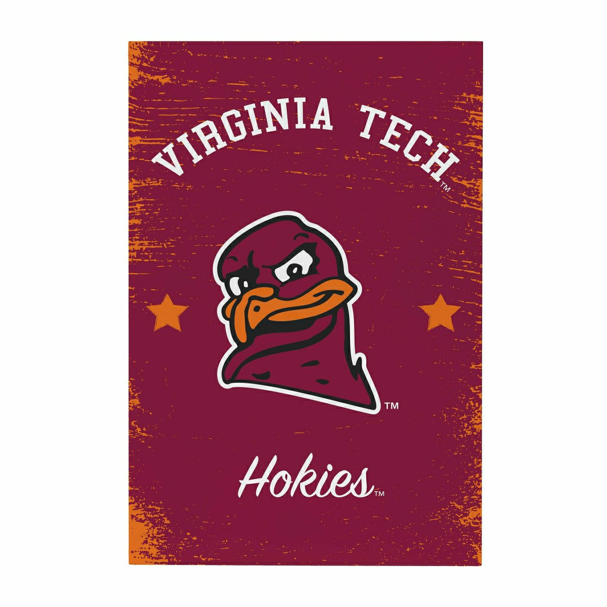 Virginia Tech Wood Wall Sign, 16x24 - Collegiate Home
