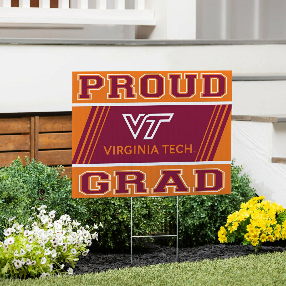 Virginia Tech Coroplast Yard Sign Graduate - Collegiate Home