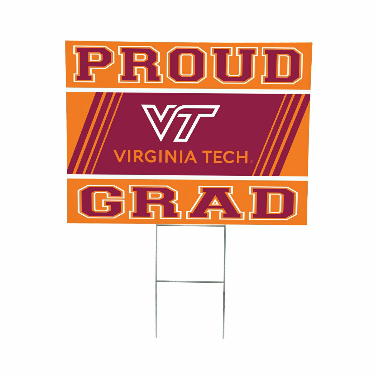 Virginia Tech Coroplast Yard Sign Graduate - Collegiate Home