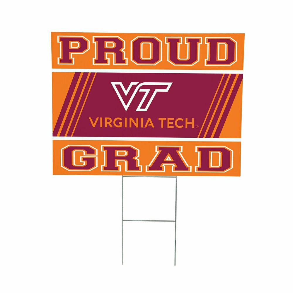 Virginia Tech Coroplast Yard Sign Graduate - Collegiate Home