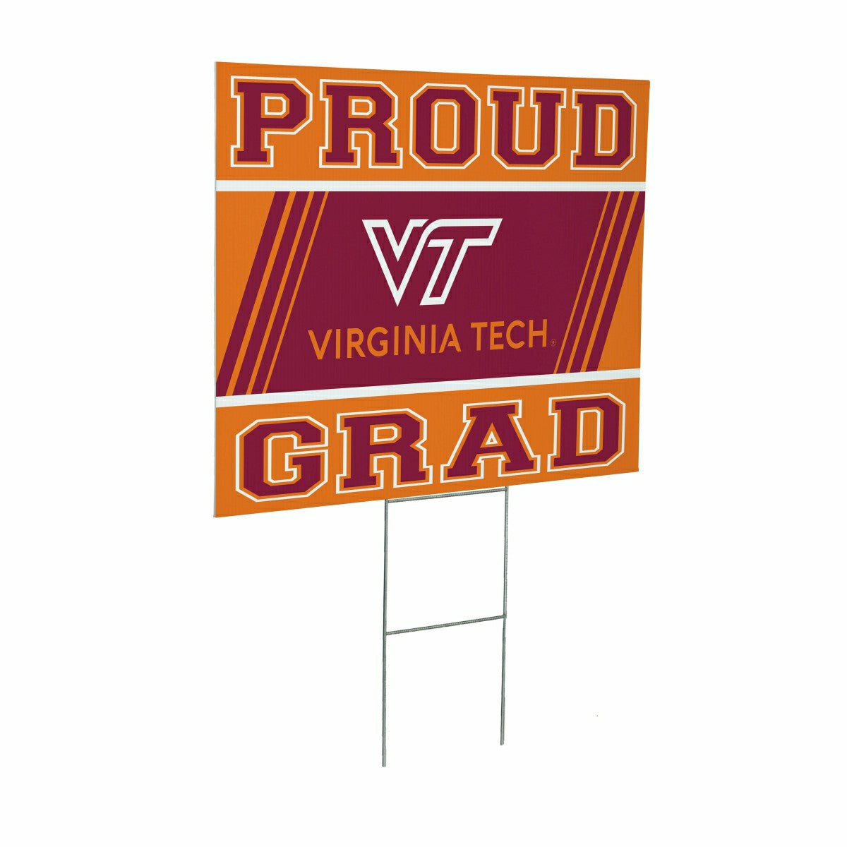 Virginia Tech Coroplast Yard Sign Graduate - Collegiate Home