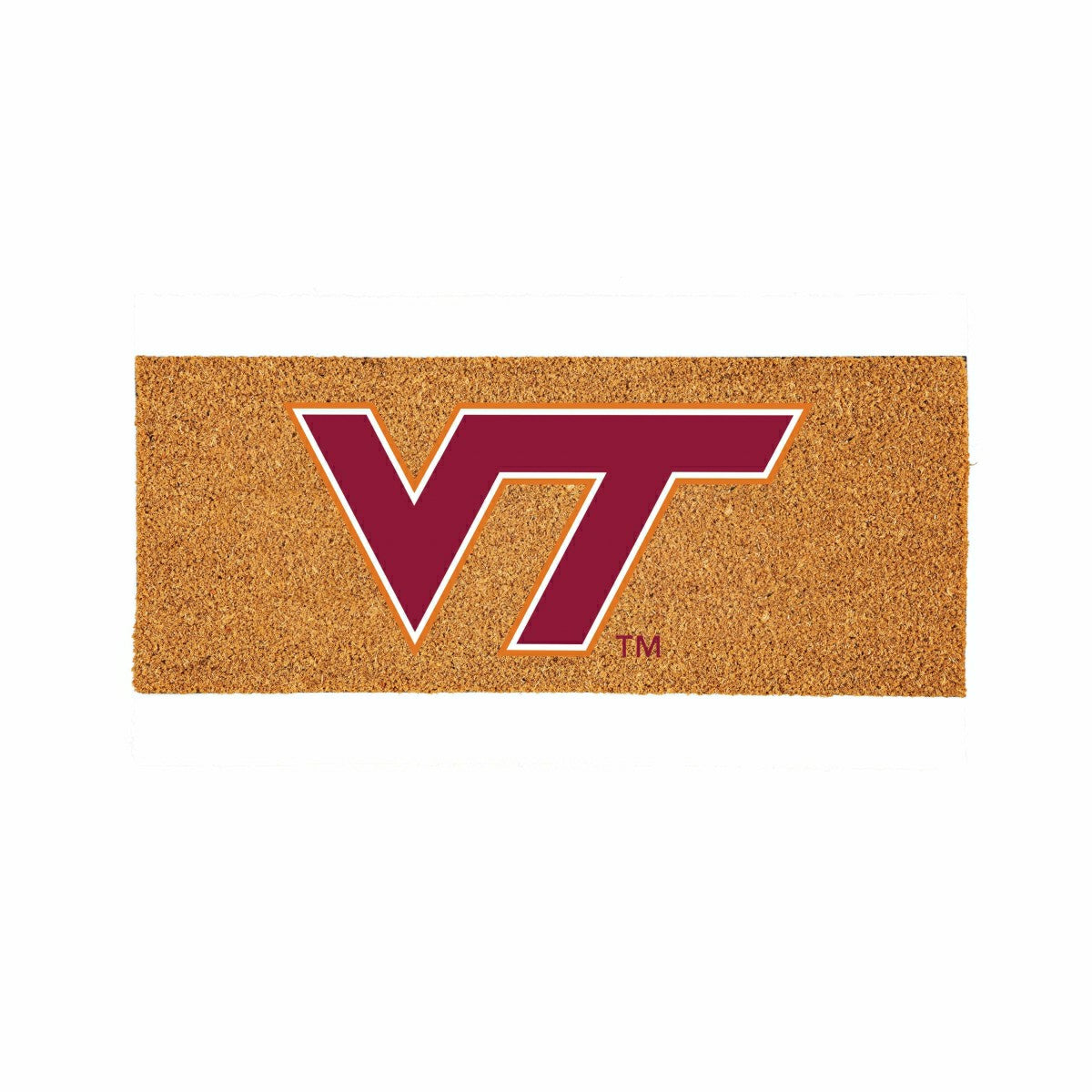 Virginia Tech Extra Large Full Color Coir Mat, 60"x24" - Collegiate