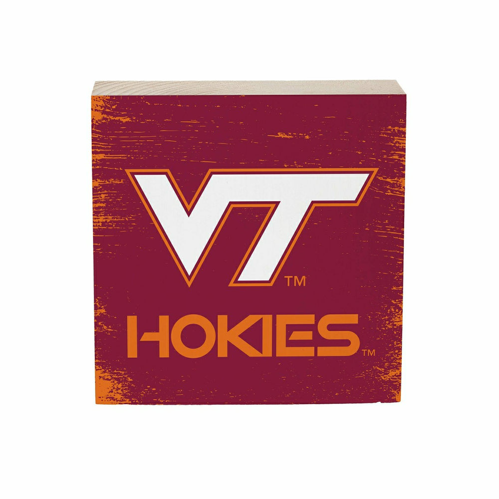 Virginia Tech Plock, Down Home Fans, 6x6 - Collegiate Home