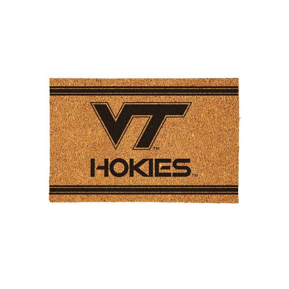 Virginia Tech Large One Color Coir Mat, 36"x24" - Collegiate