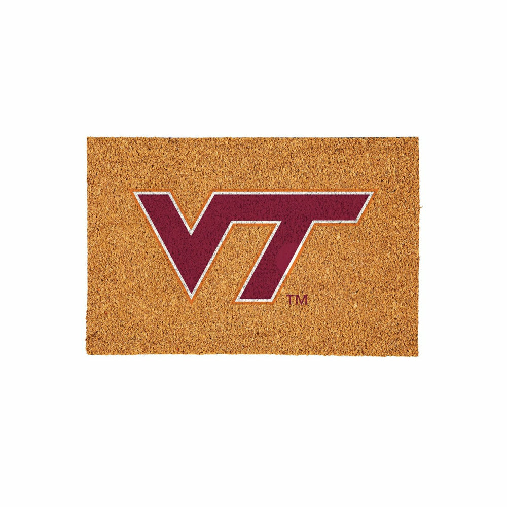 Virginia Tech Large Full Color Coir Mat, 36"x24" - Collegiate