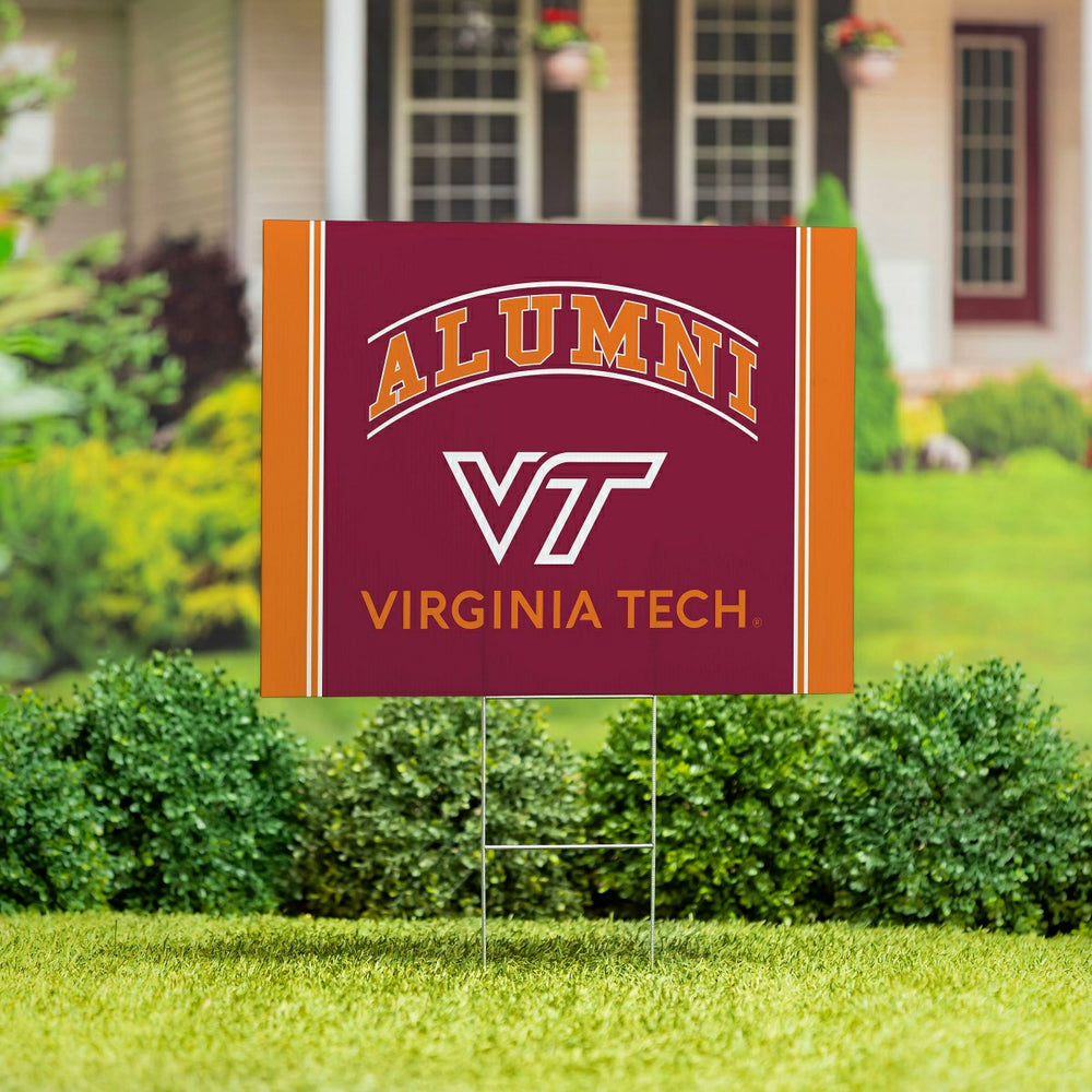 Virginia Tech Coroplast Yard Sign Alumni - Collegiate Home