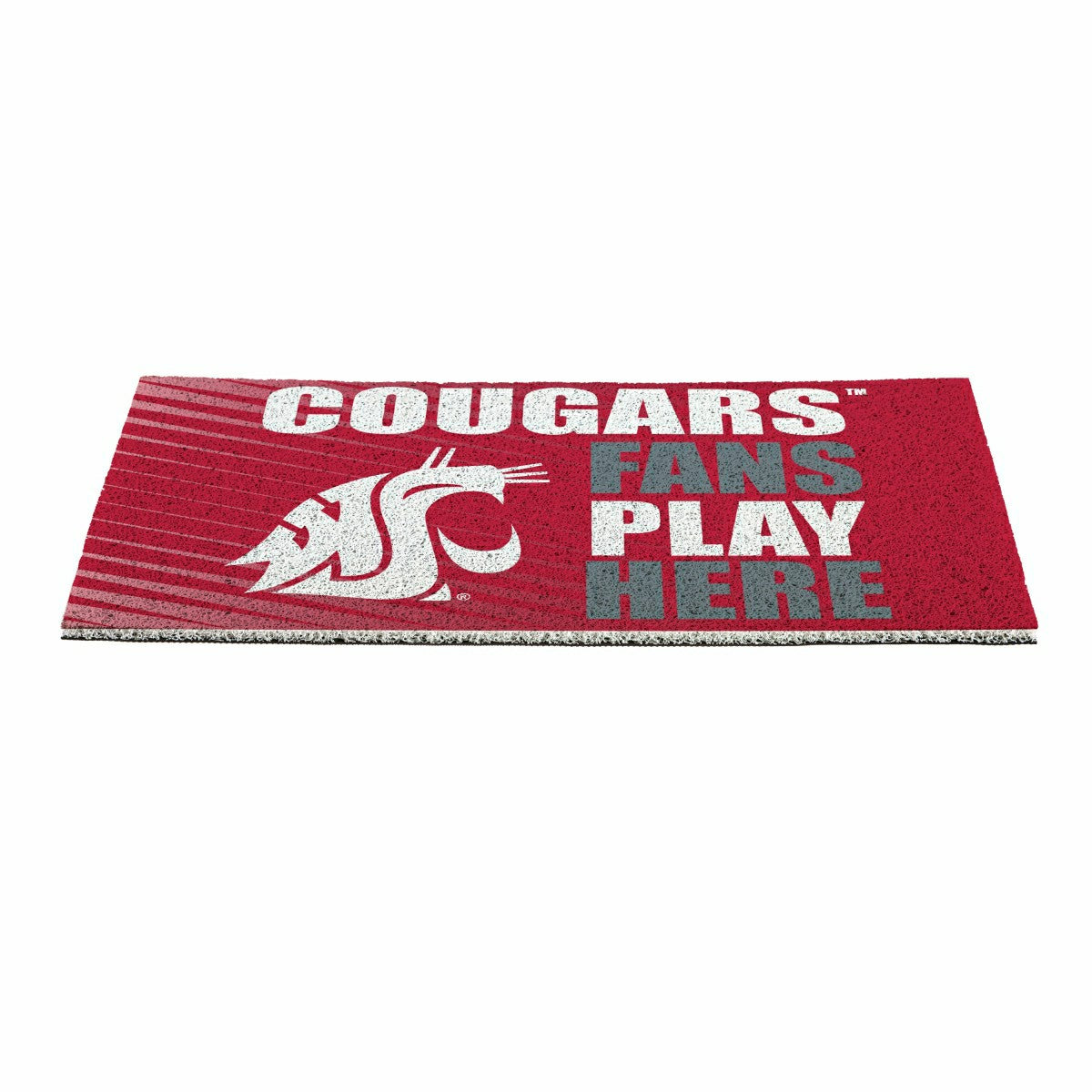 Washington State University Fan Mat, 28"x16" - Collegiate