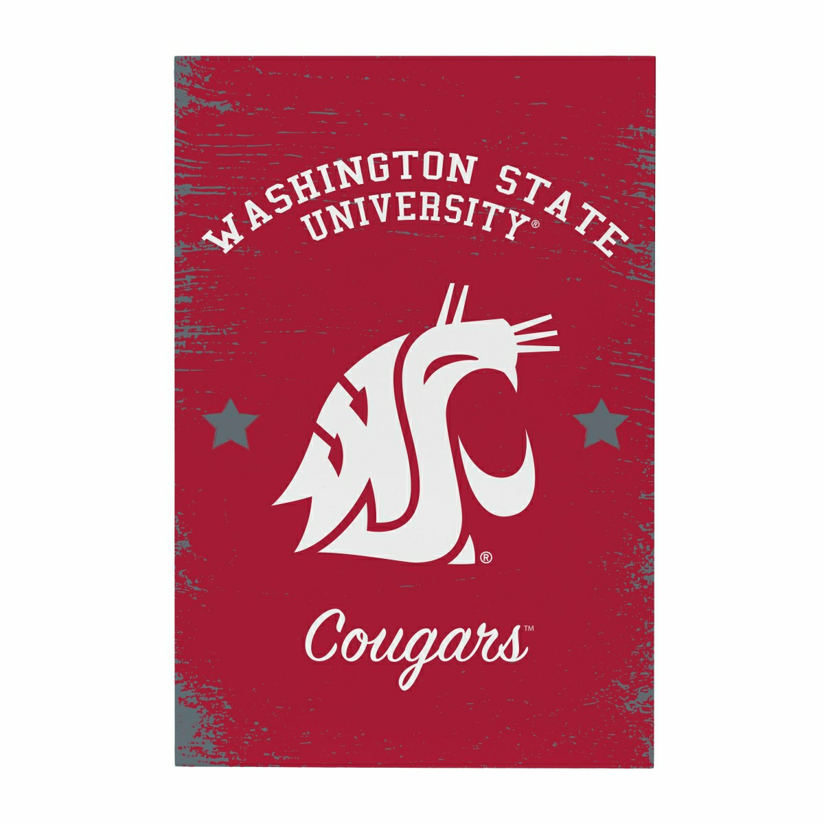 Washington State University Wood Wall Sign, 16x24 - Collegiate Home