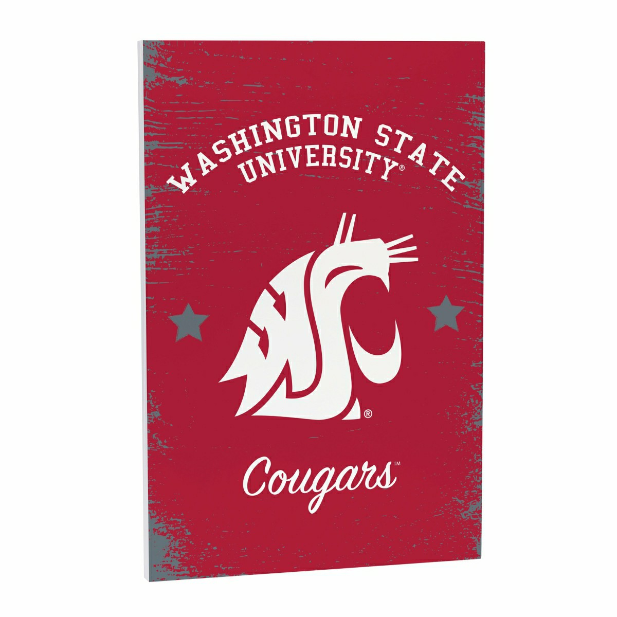 Washington State University Wood Wall Sign, 16x24 - Collegiate Home