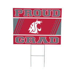 Washington State University Coroplast Yard Sign Graduate - Collegiate Home