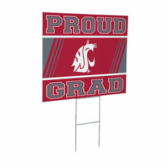 Washington State University Coroplast Yard Sign Graduate - Collegiate Home