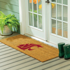 Washington State University Extra Large Full Color Coir Mat, 60"x24" - Collegiate