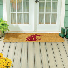 Washington State University Extra Large Full Color Coir Mat, 60"x24" - Collegiate