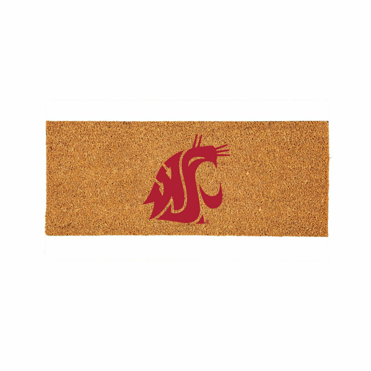 Washington State University Extra Large Full Color Coir Mat, 60"x24" - Collegiate