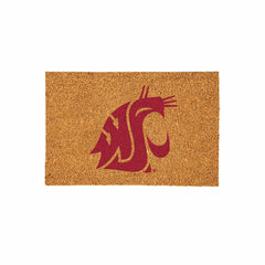 Washington State University Large Full Color Coir Mat, 36"x24" - Collegiate