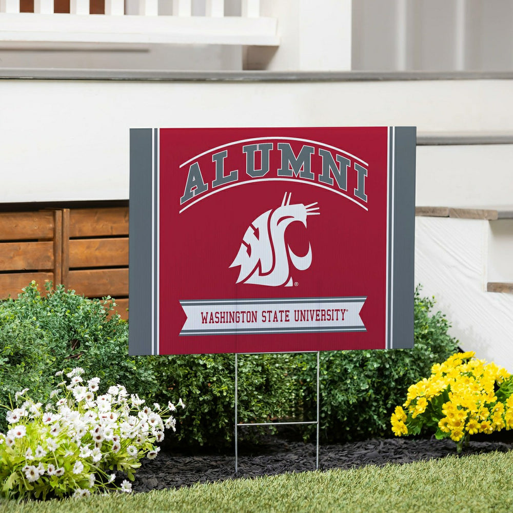Washington State University Coroplast Yard Sign Alumni - Collegiate Home