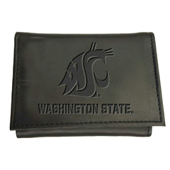 Washington State University, Tri-Fold Wallet, Black - Collegiate Home