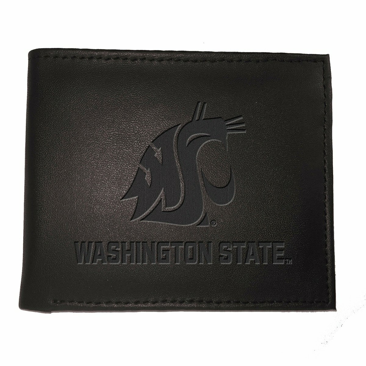 Washington State University, Bi-Fold Wallet, Black - Collegiate Home