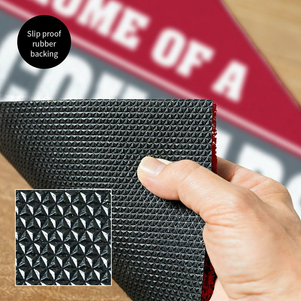 Washington State University, PVC Mat COLOR, Home of a Fan - Collegiate