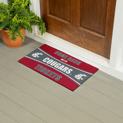 28" x 16" PVC Trapper Mat, Come Back with Tickets, Washington State Un - Collegiate