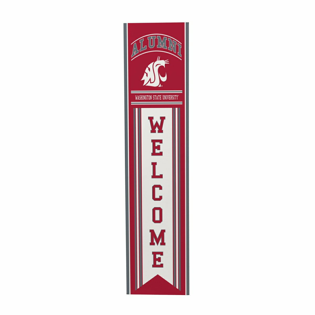 Washington State University Alumni Single Sided Large Leaner, 46" - Collegiate Home