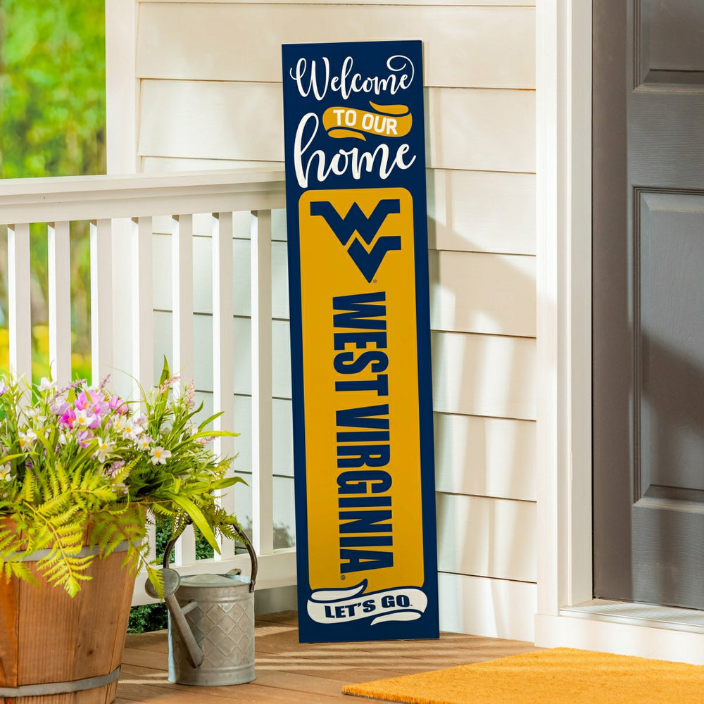47" Double Sided Leaner, West Virginia University, Halloween - Collegiate Home