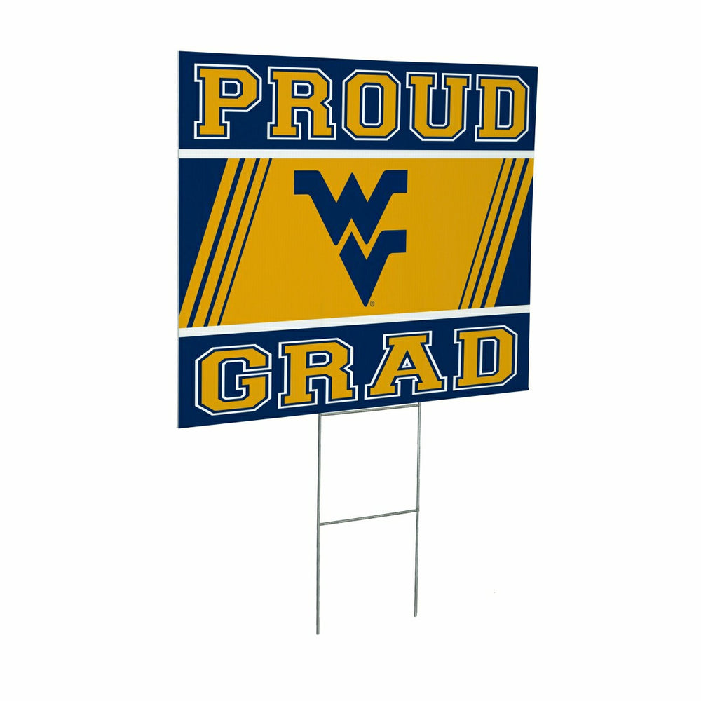 West Virginia University Coroplast Yard Sign Graduate - Collegiate Home
