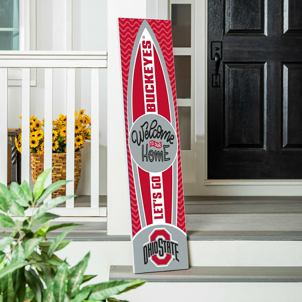 Ohio State University Summer Seasonal Surfboard ECM Exclusive 47" Sing - Home Collegiate