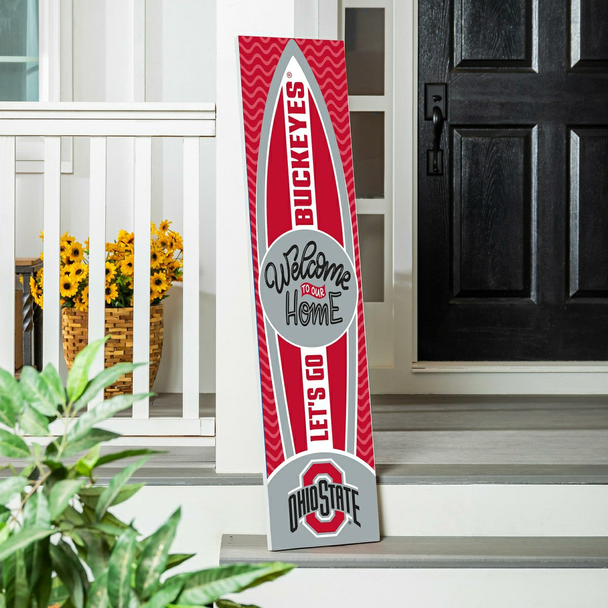 Ohio State University Summer Seasonal Surfboard ECM Exclusive 47" Sing - Home Collegiate