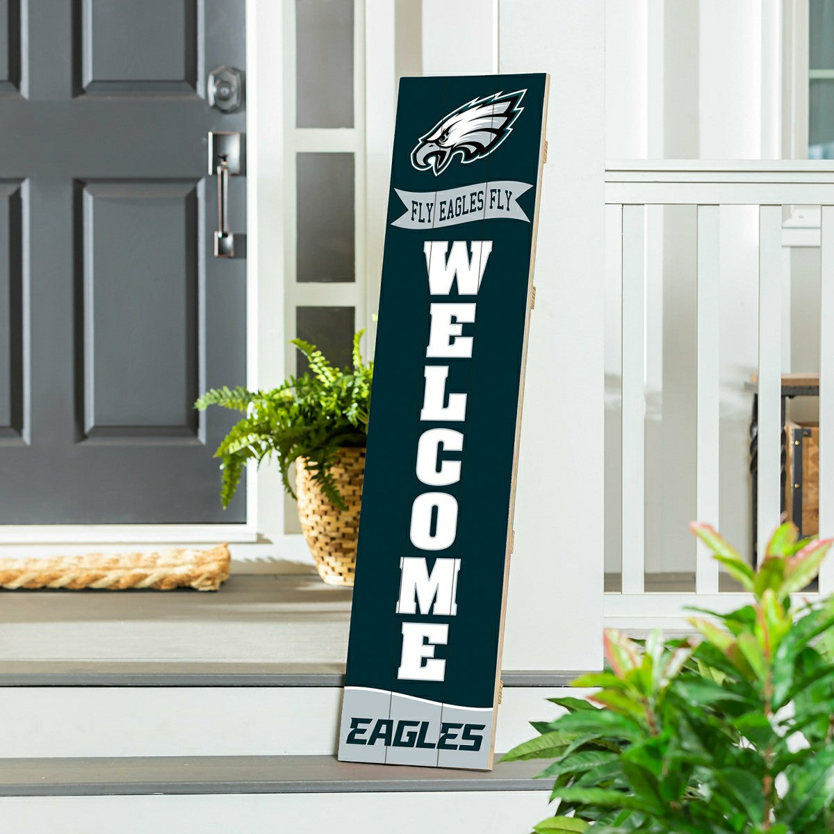 Philadelphia Eagles Large Single Sided Leaner, 46" - Home NFL