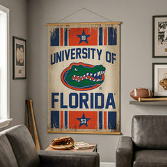 University of Florida, Canvas Wall Tapestry, Large, 54x36 - Home Collegiate