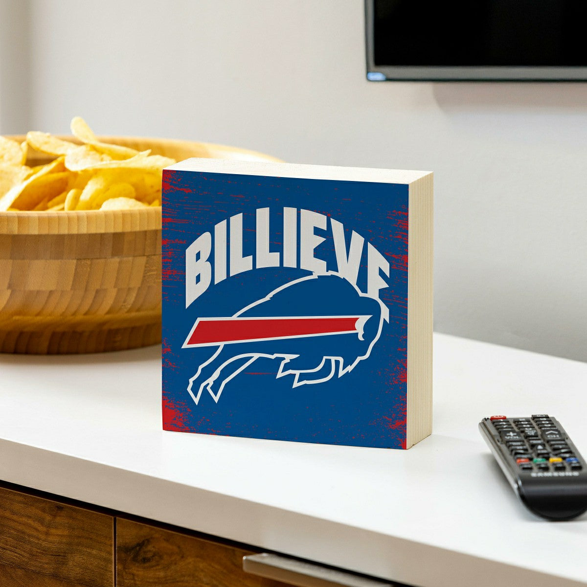 Buffalo Bills Plock, Down Home Fans, 6x6 - Home NFL