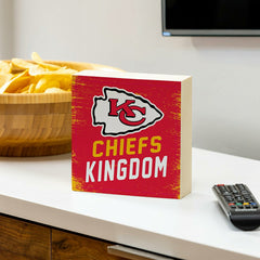 Kansas City Chiefs Plock, Down Home Fans, 6x6 - Home NFL
