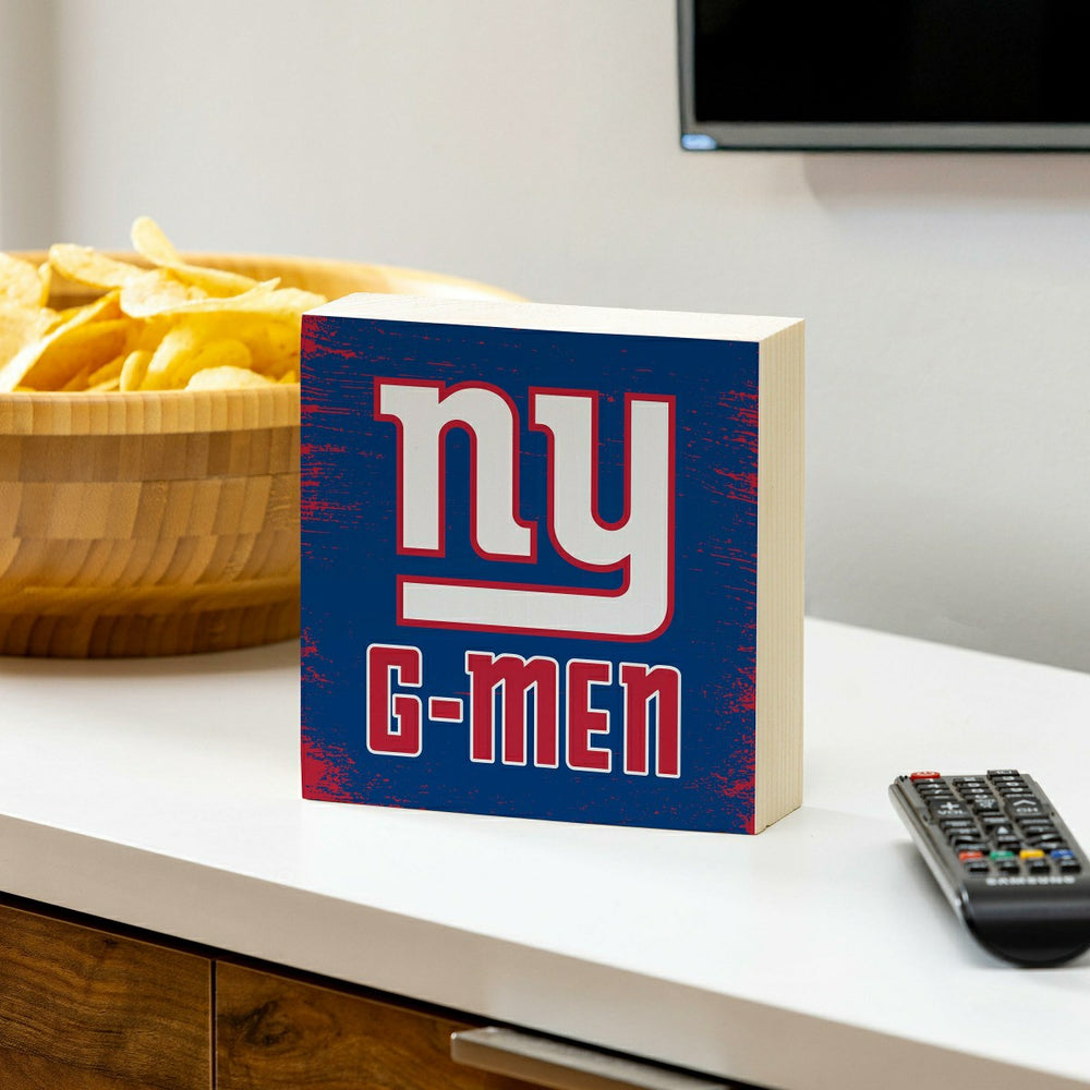New York Giants Plock, Down Home Fans, 6x6 - Home NFL