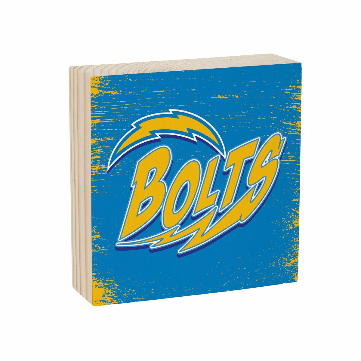 Los Angeles Chargers Plock, Down Home Fans, 6x6 - Home