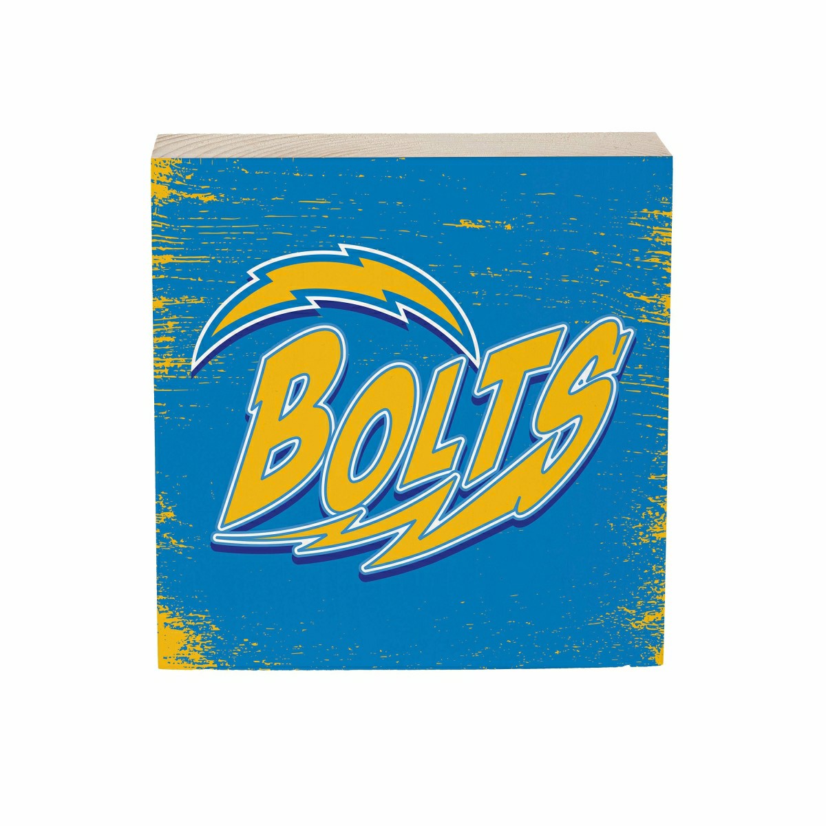 Los Angeles Chargers Plock, Down Home Fans, 6x6 - Home