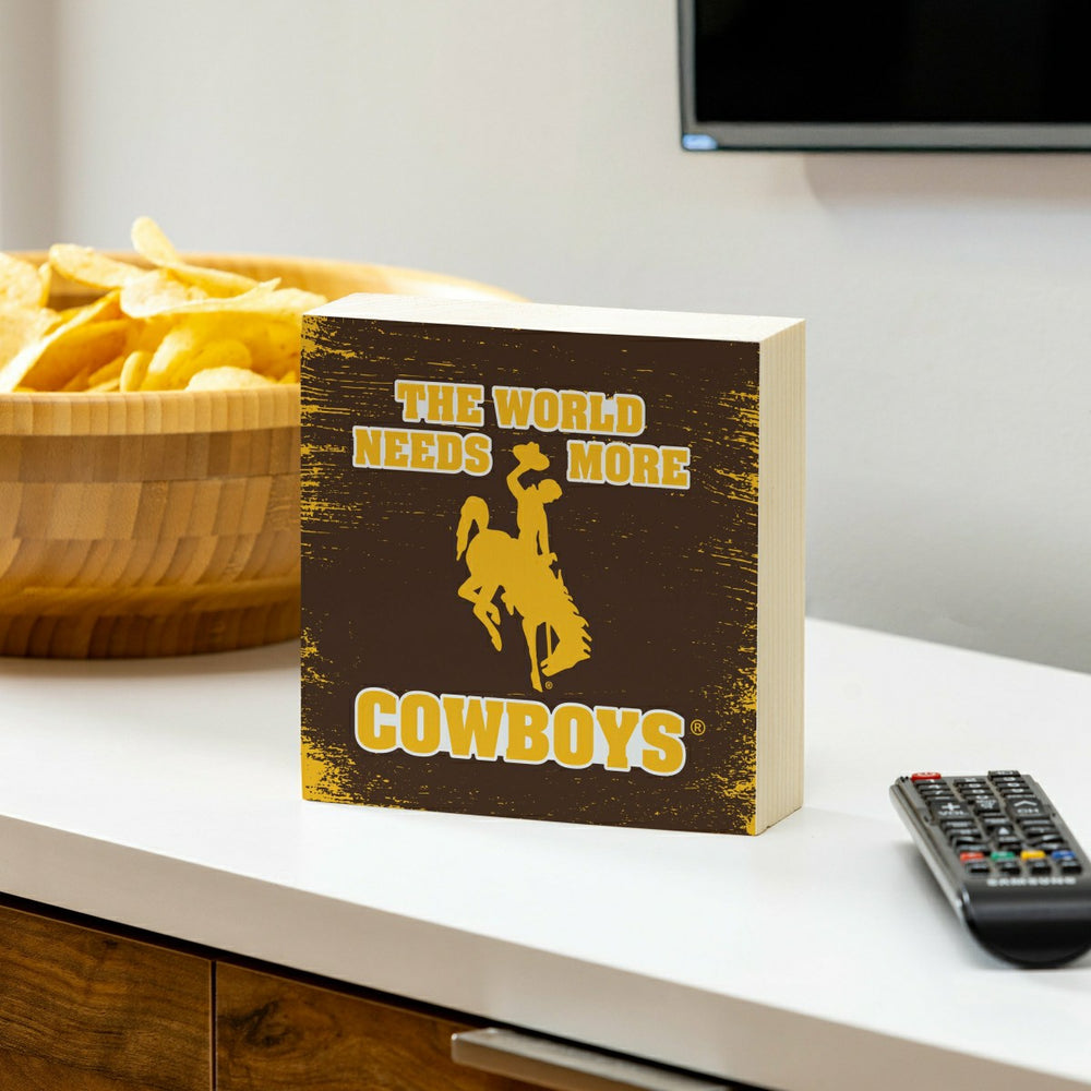 University of Wyoming Plock, Down Home Fans, 6x6 - Home