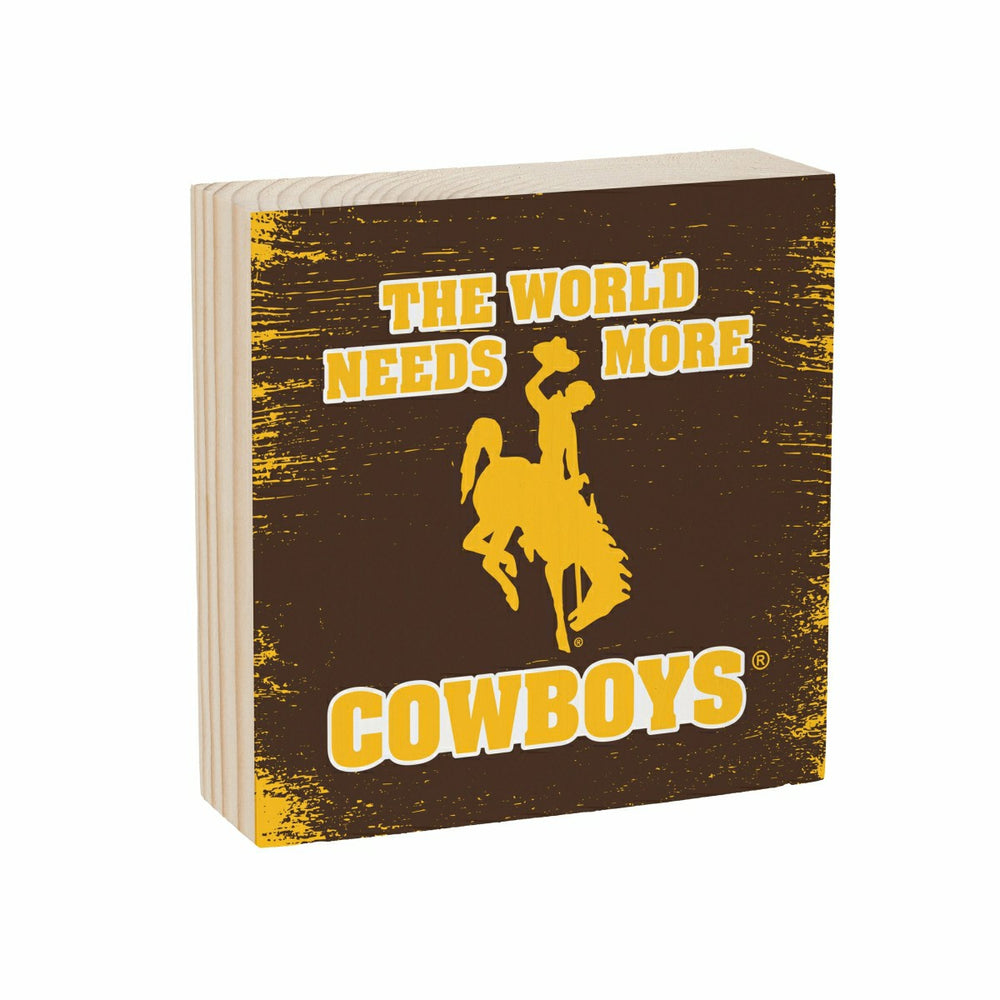 University of Wyoming Plock, Down Home Fans, 6x6 - Home
