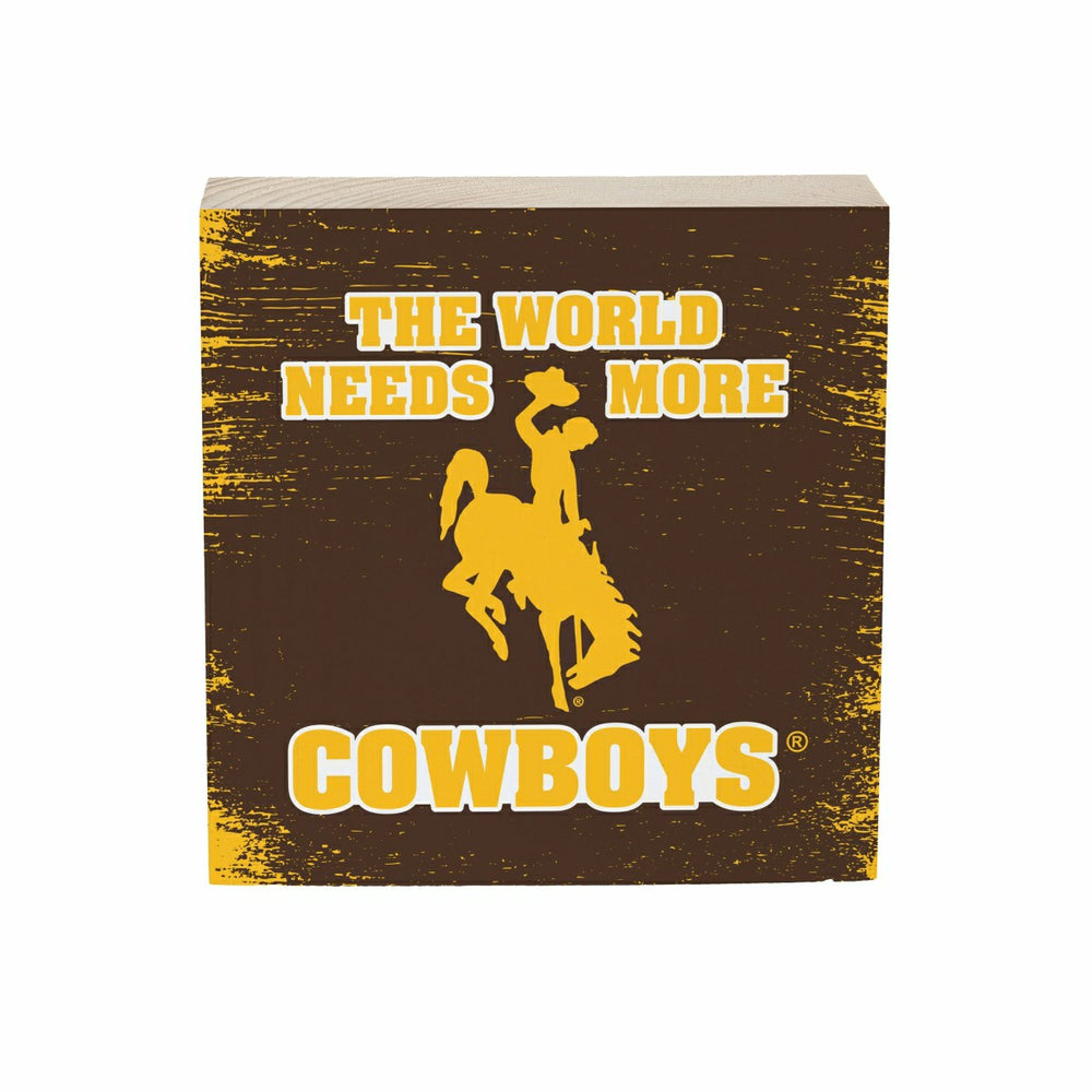 University of Wyoming Plock, Down Home Fans, 6x6 - Home