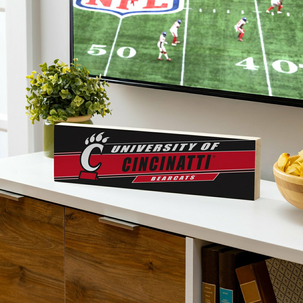 University of Cincinnati Mantle Sign, Down Home Fans, 5x18 - Home
