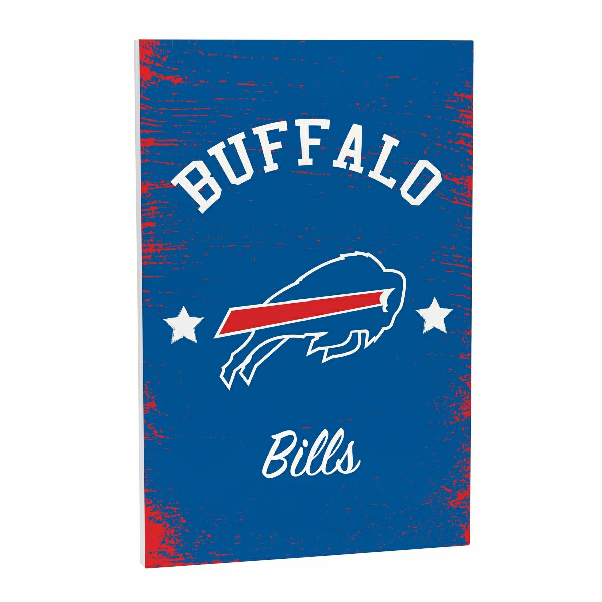 Buffalo Bills Wood Wall Sign, 16x24 - NFL Home