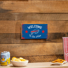 Buffalo Bills Wood Wall Sign, 6x11 - NFL Home