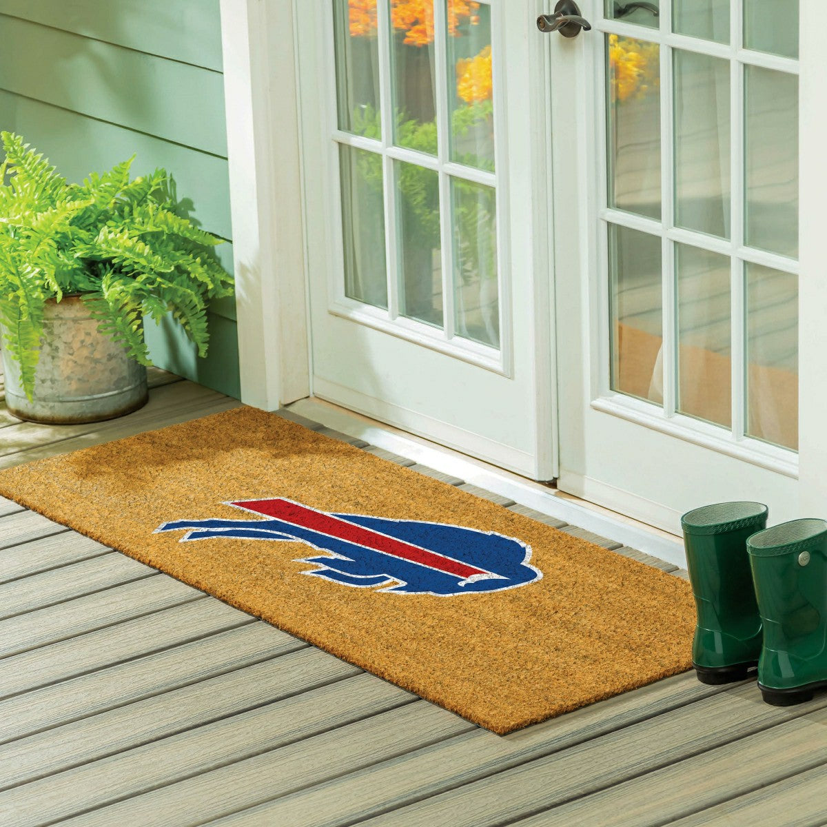 Buffalo Bills Extra Large Full Color Coir Mat, 60"x24" - NFL
