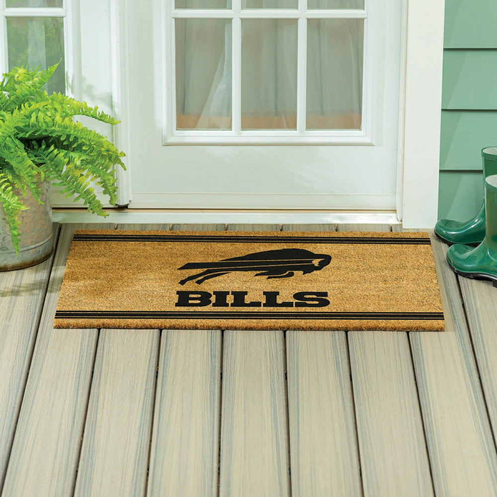 Buffalo Bills Large One Color Coir Mat, 36"x24" - NFL